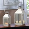 Stainless Steel Classic Candle Lantern - 12 inches