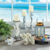 Galvanized Metal Slats Candle Lantern - 8 inches