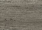 Transitional Aesthetic Bedroom Nightstand Faux Wood Veneer Weathered Gray Finish Nickel Hardware Bed Side Table