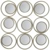 Modern Circles Wall Mirror Decor