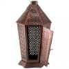 Exotic Hexagonal Candle Lantern - 13 inches