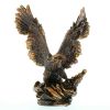 Bronze-Look Eagle in Flight Statue