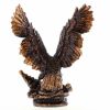 Bronze-Look Eagle in Flight Statue