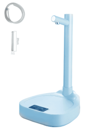 Automatic Water Bottle Desktop Rechargeable Water Dispenser With Stand (Color: Blue)
